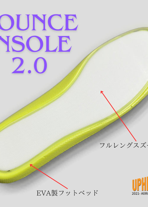 BOUNCE INSOLE バウンスインソール 2.0 衝撃吸収と超高反発 ZOOM