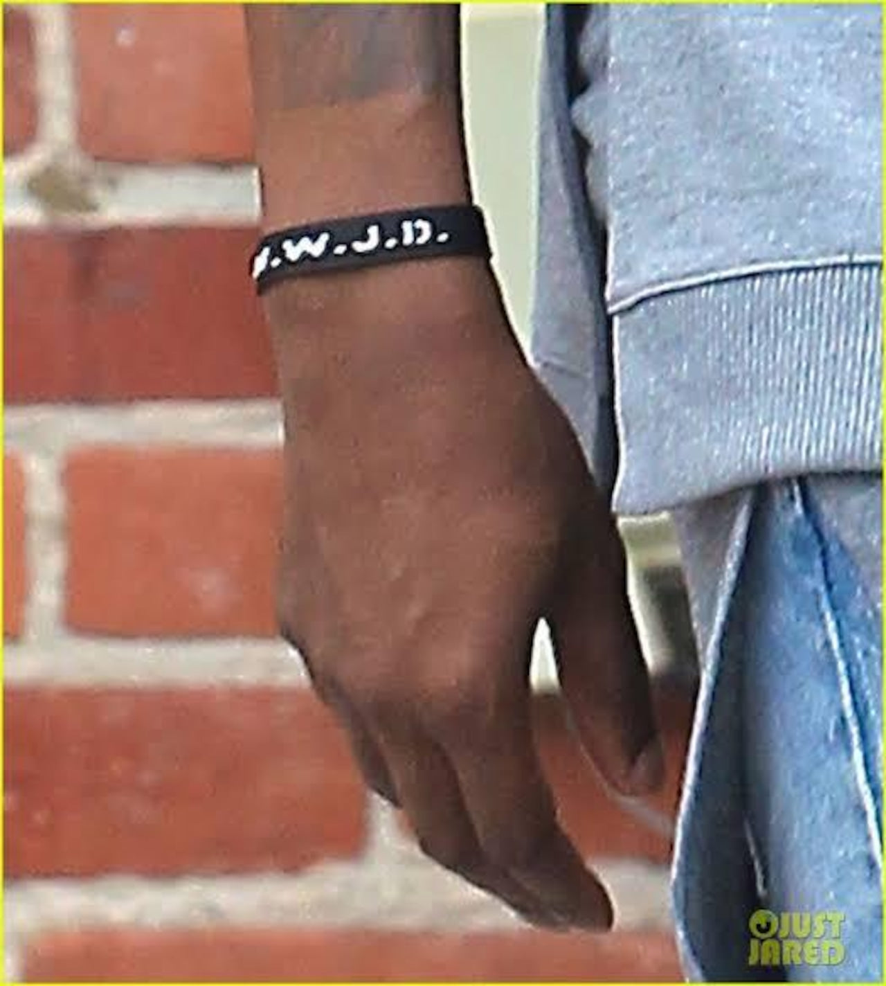 W.W.J.D. What would Jesus do リストバンド