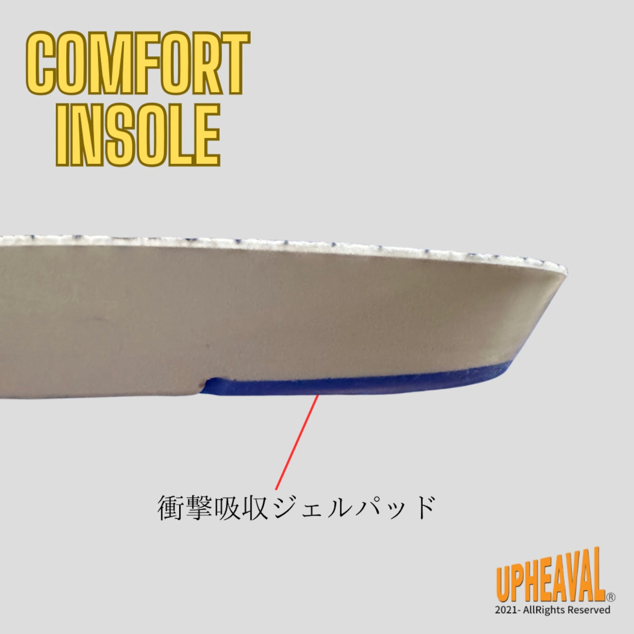 COMFORT INSOLE コンフォートインソール 快適な履き心地 カーボンシャンク搭載