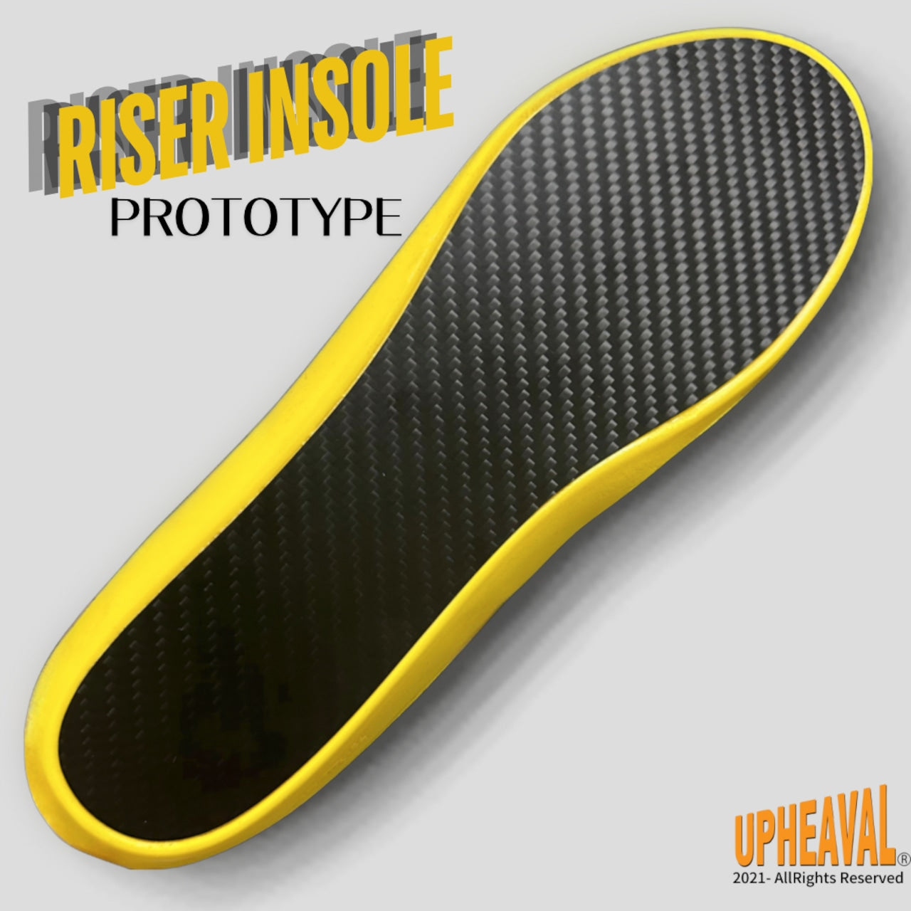 RISER INSOLE ライザーインソール 1.0 高い安定性と超高反発 ダッシュ力とジャンプ力,シュートの飛距離アップ CARBON