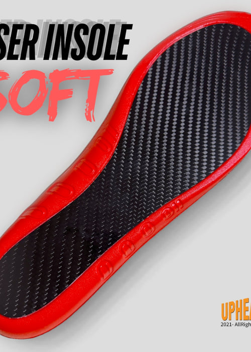 RISER INSOLE SOFT ライザーインソール ソフト 高い安定性と高反発 ダッシュ力とジャンプ力,シュートの飛距離アップ CARBON