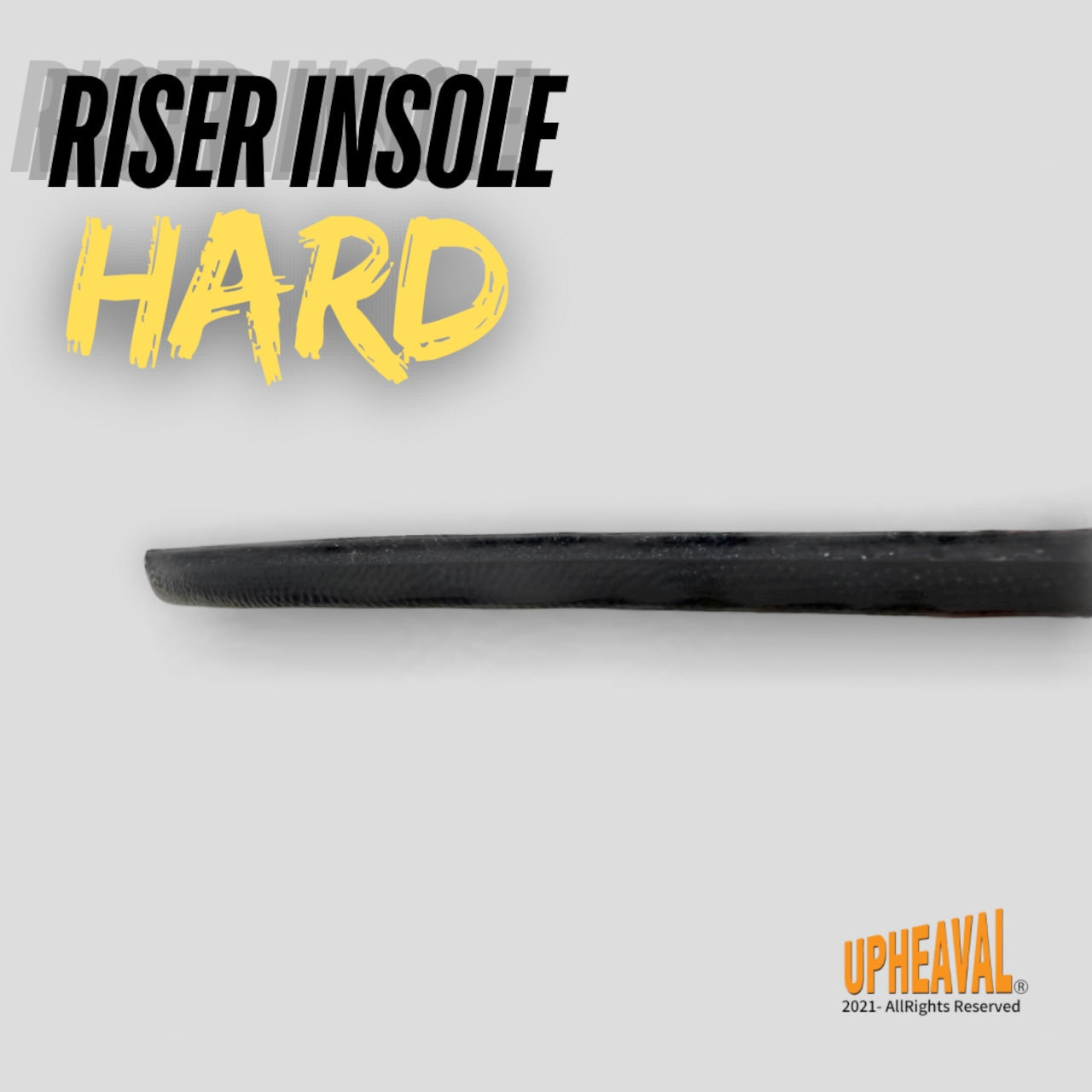 RISER INSOLE HARD ライザーインソール ハード 高い安定性と超高反発 ダッシュ力とジャンプ力,シュートの飛距離アップ CARBON