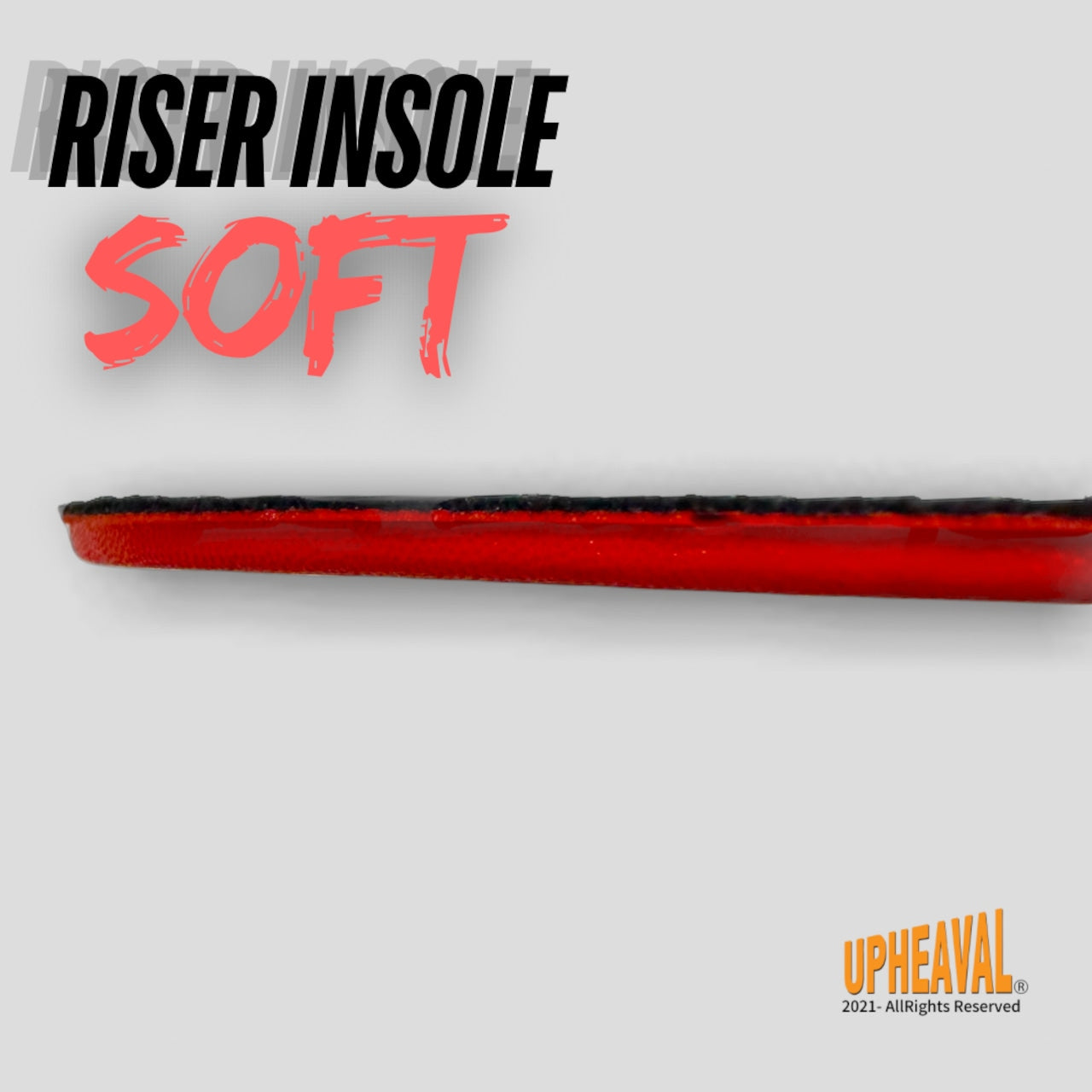 RISER INSOLE SOFT ライザーインソール ソフト 高い安定性と高反発 ダッシュ力とジャンプ力,シュートの飛距離アップ CARBON