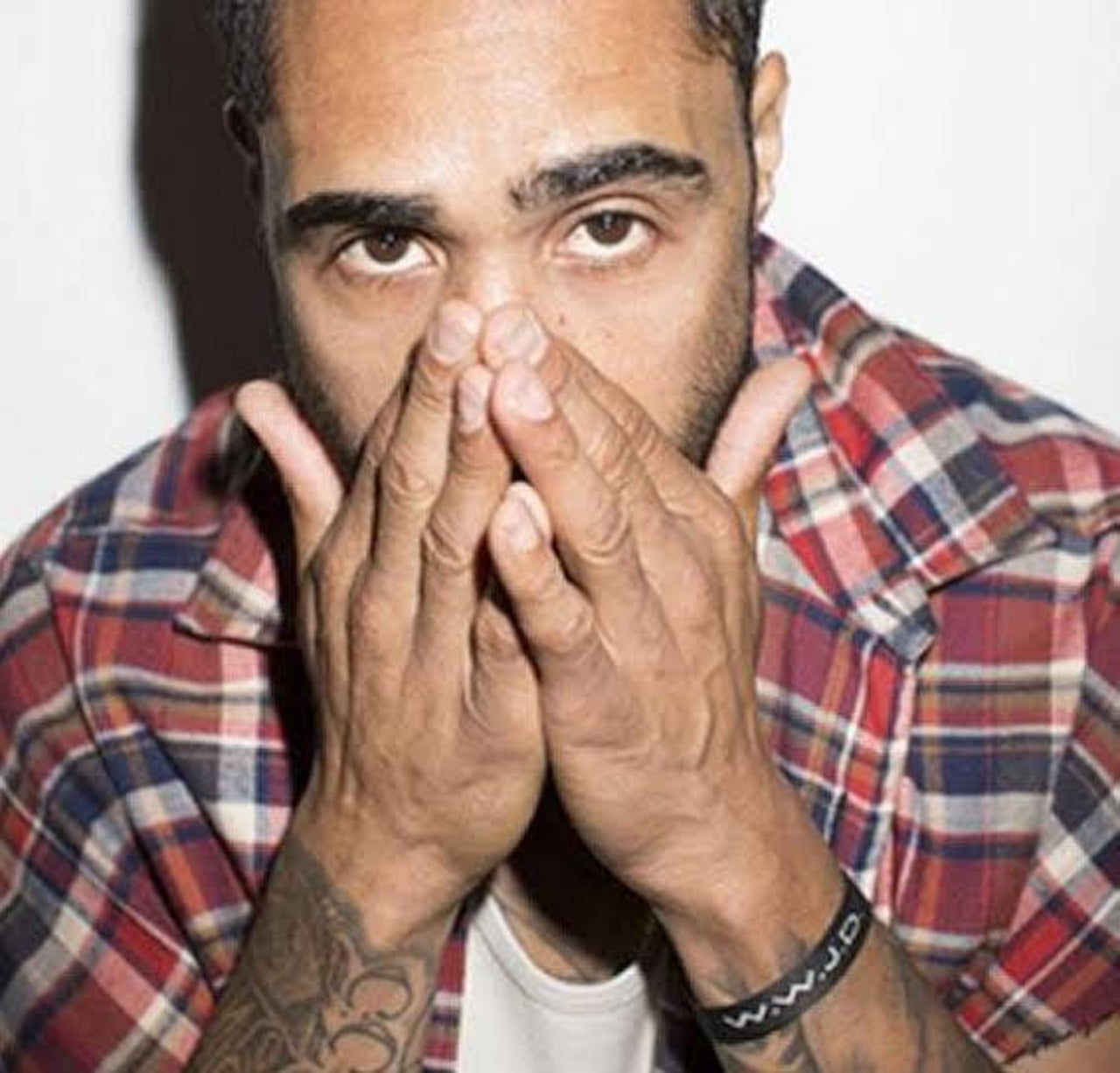 W.W.J.D. What would Jesus do リストバンド